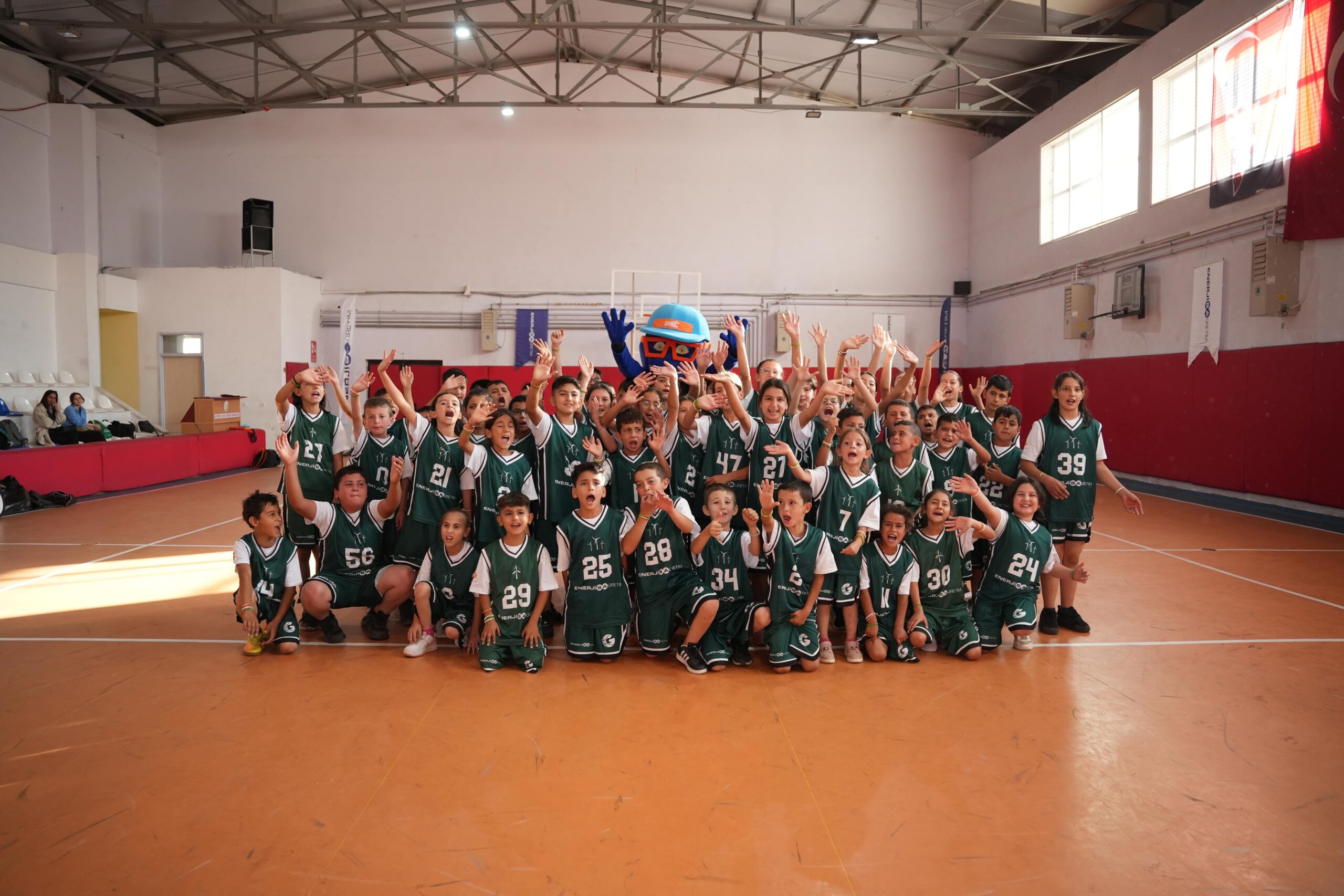 Altı yıldır parkede, basketbolun geleceğine ilham veren bir kültür