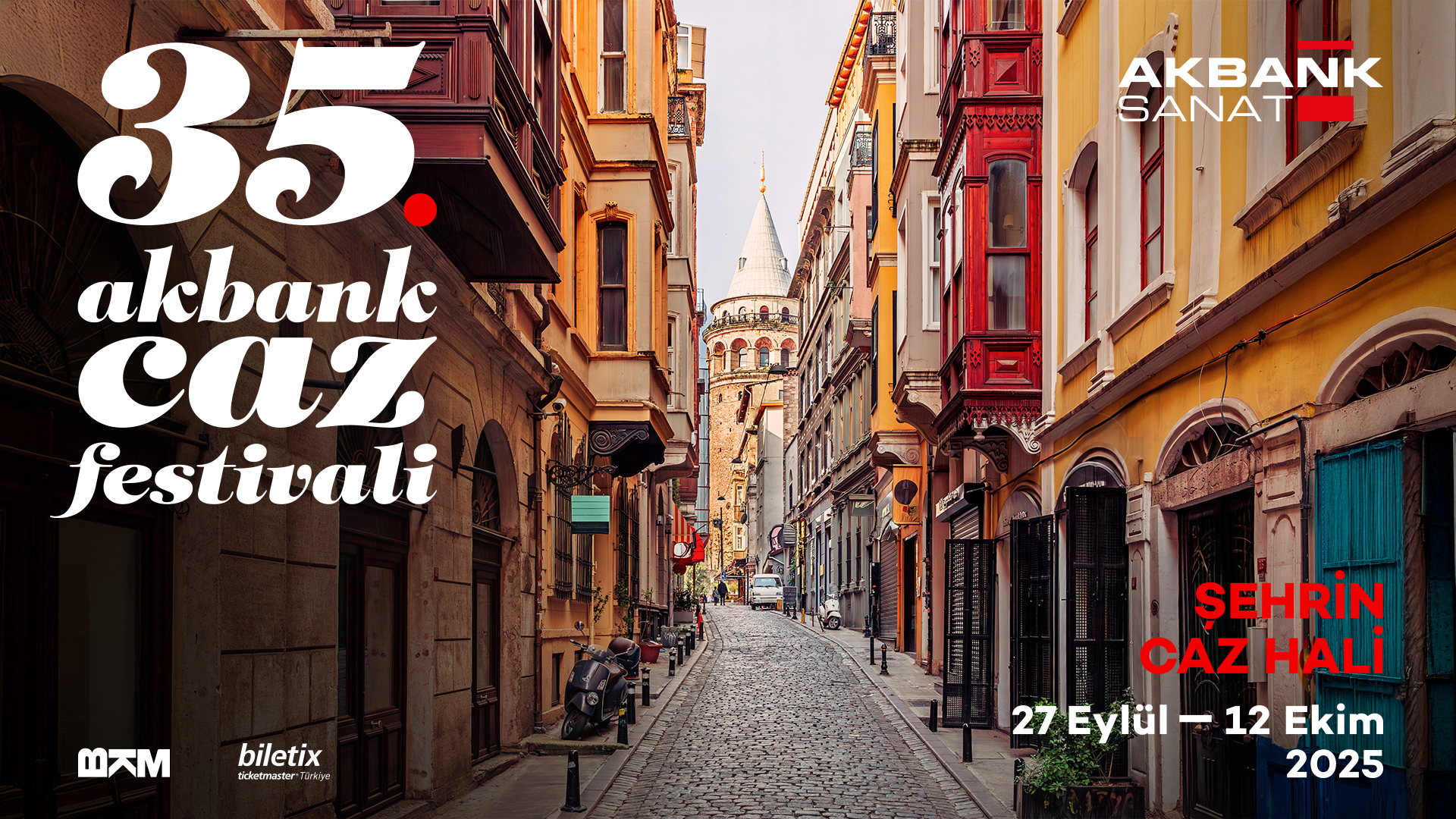 35. Akbank Caz Festivali için geri sayım başladı