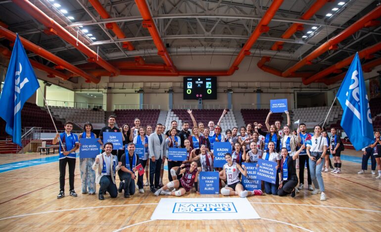 Beko’dan Hatay kadın voleybol takımı’na anlamlı destek