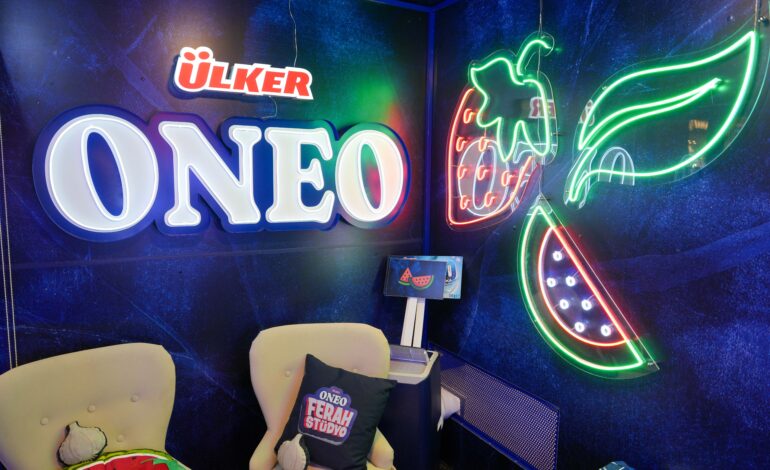 Ülker Oneo, mobil içerik stüdyosunun kapılarını açtı: Oneo Ferah Stüdyo!