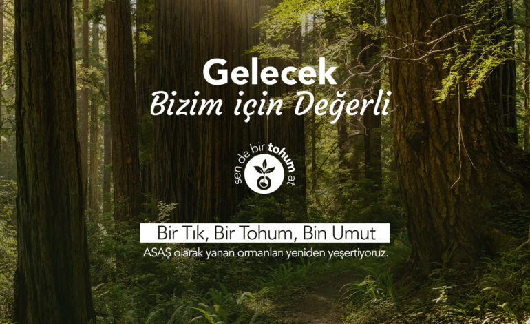 ASAŞ yeni projesiyle herkesi Geleceğe nefes olmaya davet ediyor