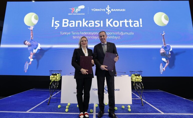 İş Bankası Türkiye Tenis Federasyonu’nun ana sponsoru oldu
