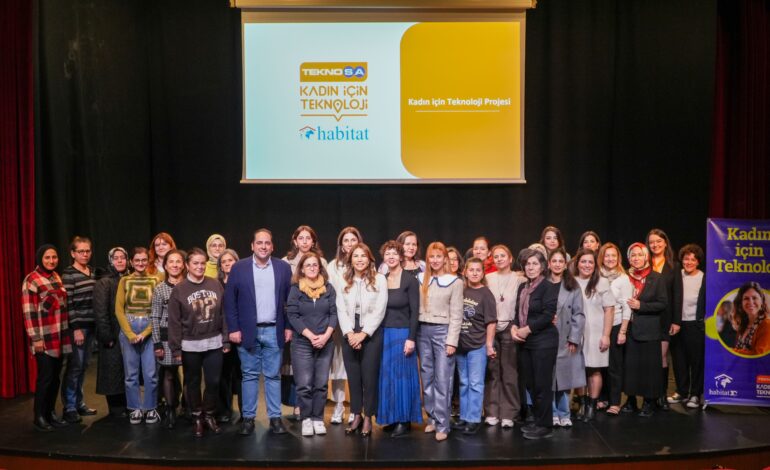 Teknosa, “Kadın için Teknoloji” projesinde 2025 yılında 4 binden fazla kadına dokundu