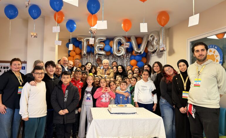 TEGV 31. yaşını TEGV çocuklarıyla kutladı
