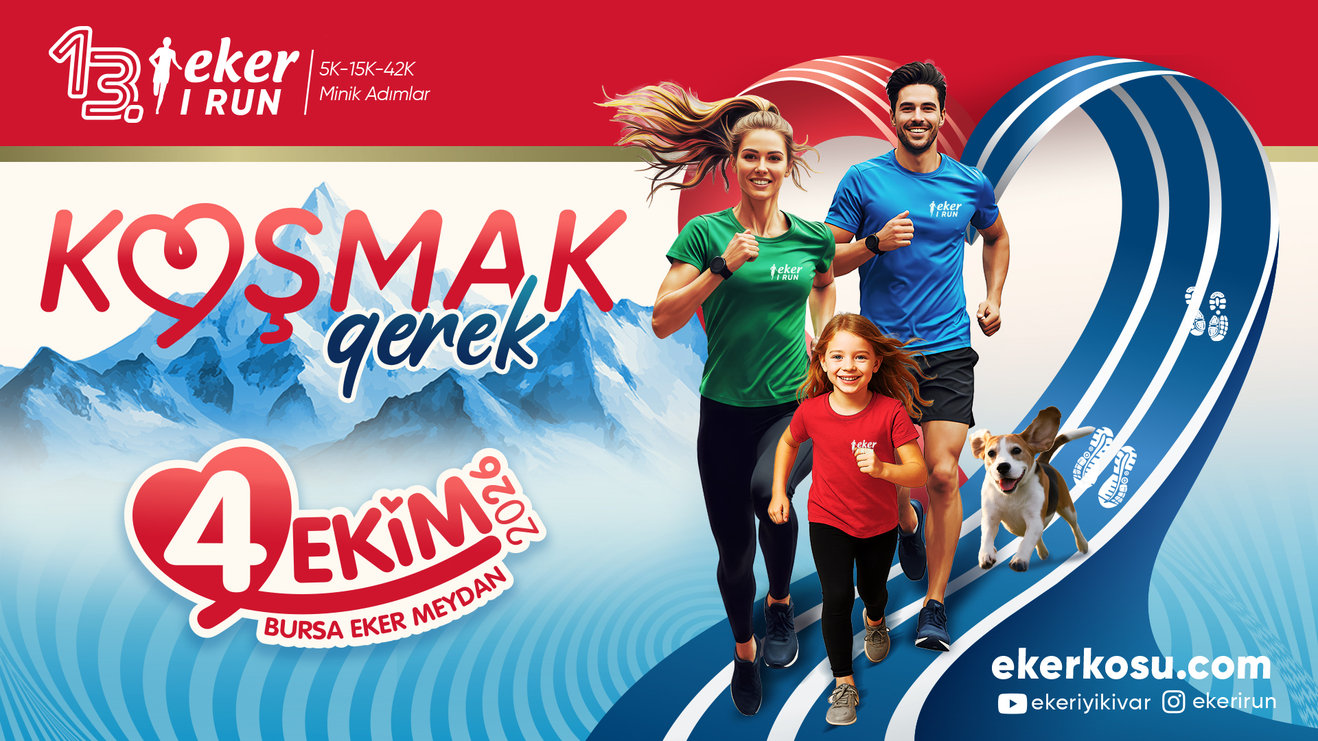 13. Eker I Run heyecanı manifesto videosuyla başladı