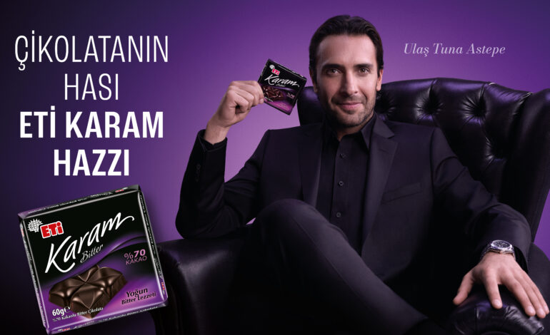 ETİ Karam’ın yeni reklam yüzü Ulaş Astepe