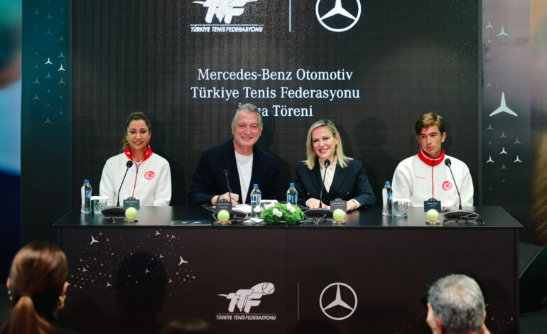 Mercedes-Benz Otomotiv, Türkiye Tenis Federasyonu’nun Ana Sponsoru oldu