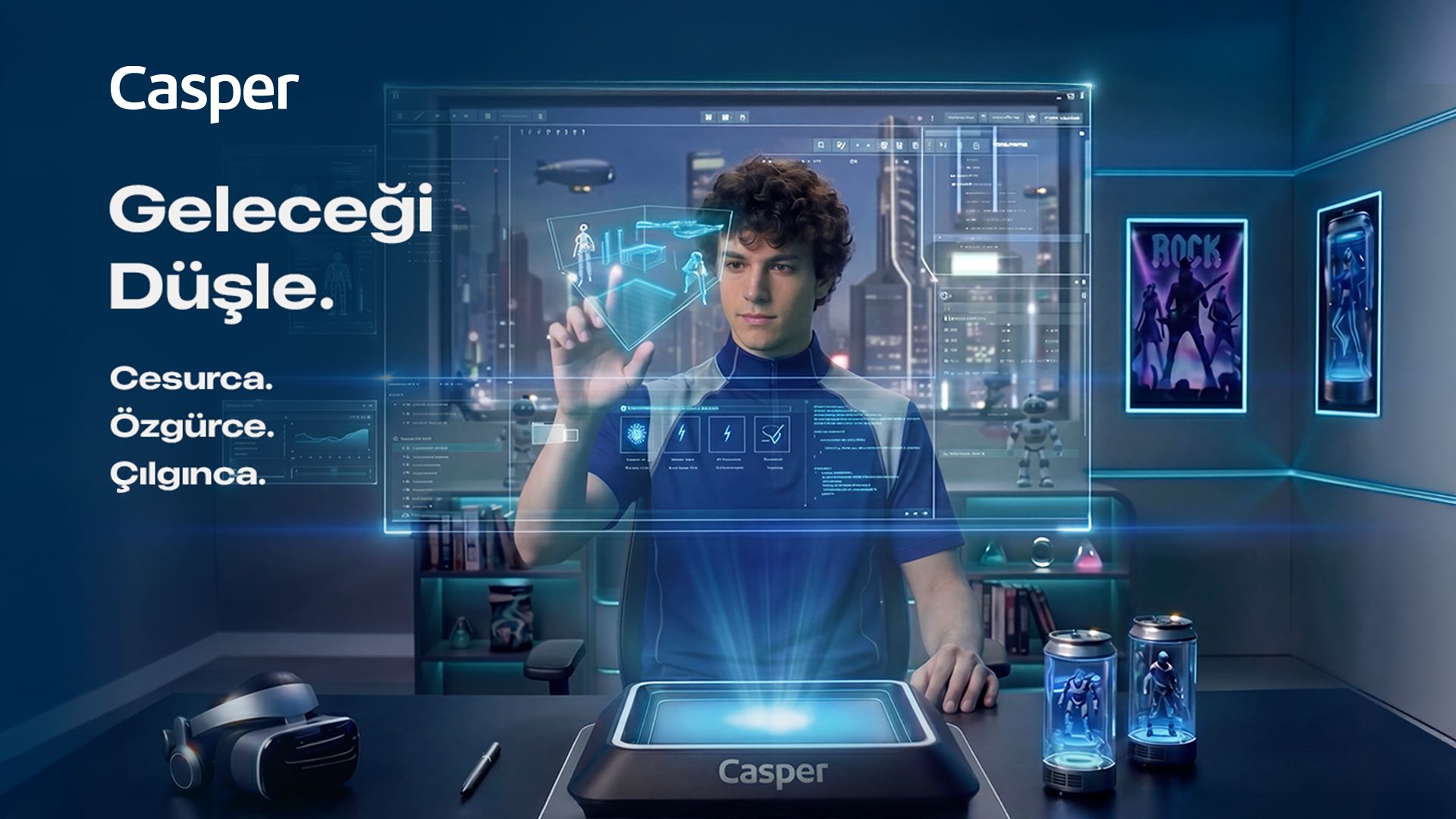 Casper, 35. yılında geleceği ekrana taşıdı