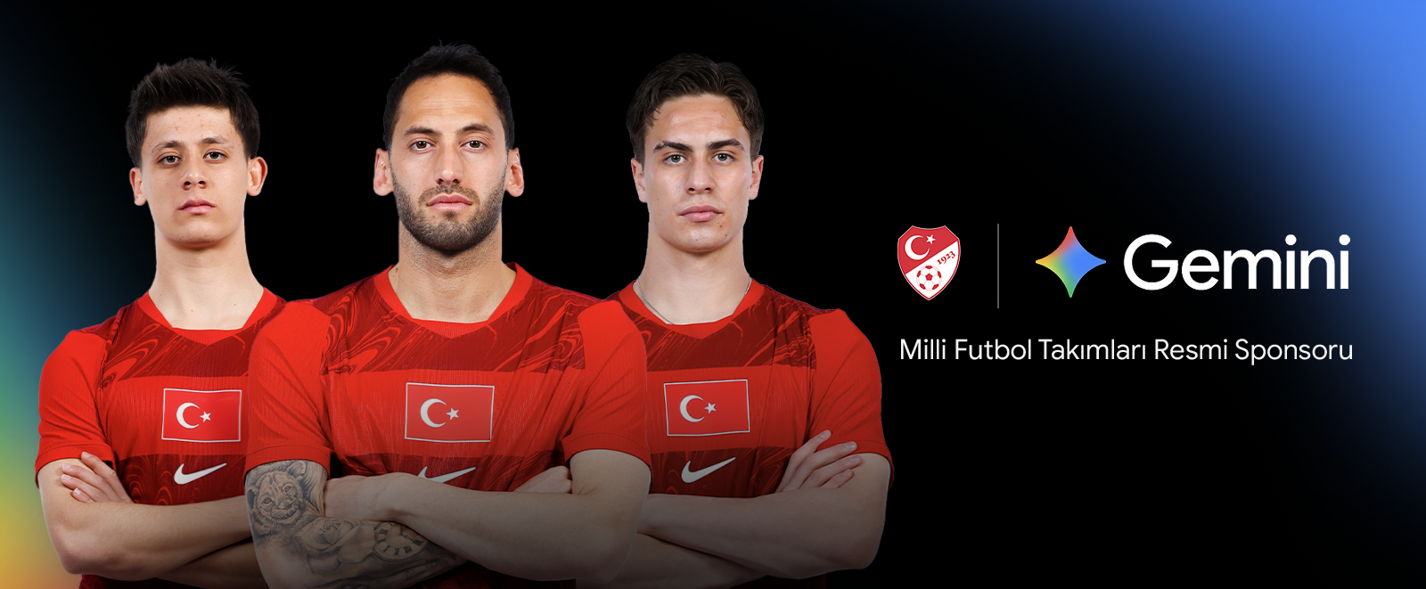 Google Gemini, Türkiye Millî Futbol Takımları’nın resmi sponsoru oldu