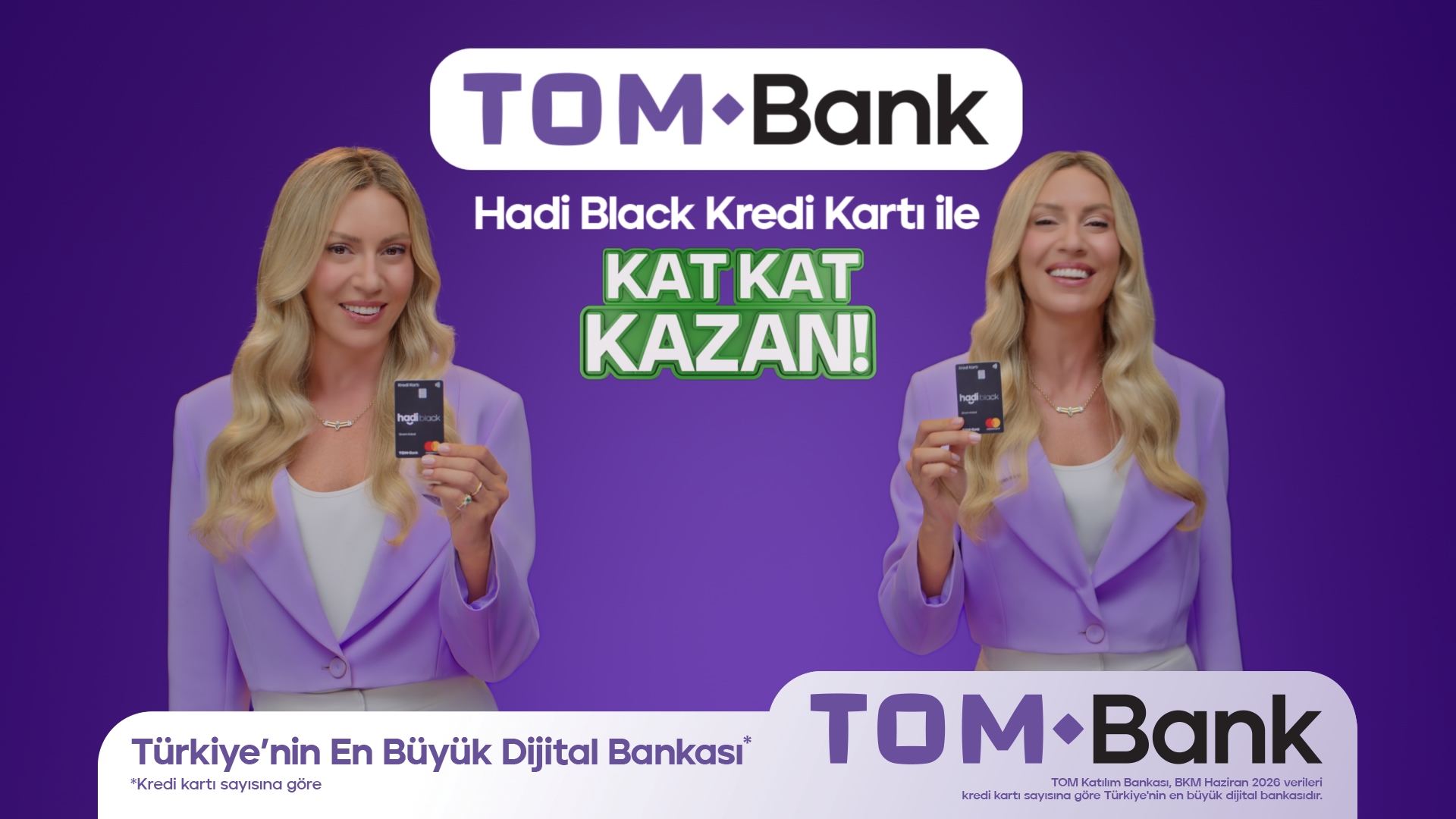 TOM Bank’ın “kat kat kazandıran” yeni reklam filmi yayında