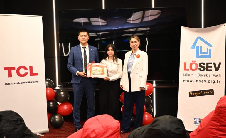 TCL Electronics Türkiye ve LÖSEV iş birliğiyle çocuklara özel sinema odası