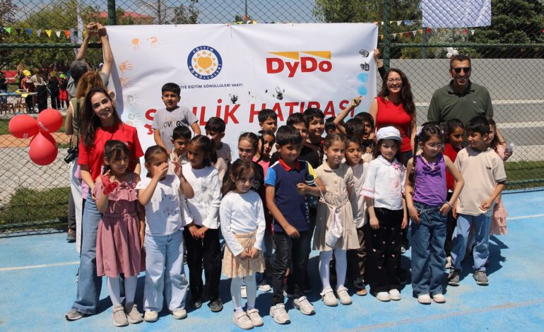 DyDo DRINCO Türkiye ve TEGV Çocuk Şenliği’nde buluştu