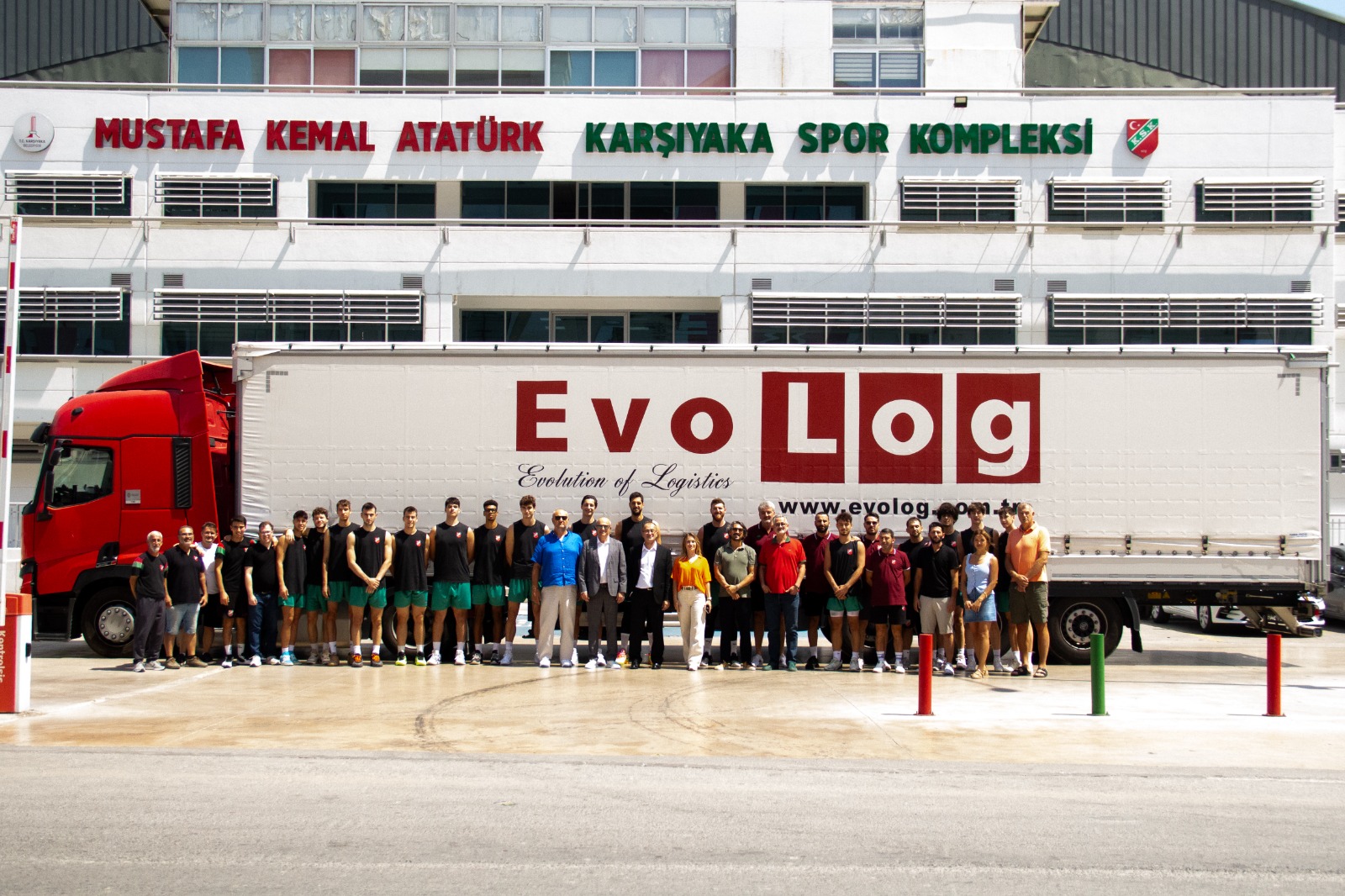 EvoLog, Karşıyaka Basketbol Takımına Sponsor Oldu