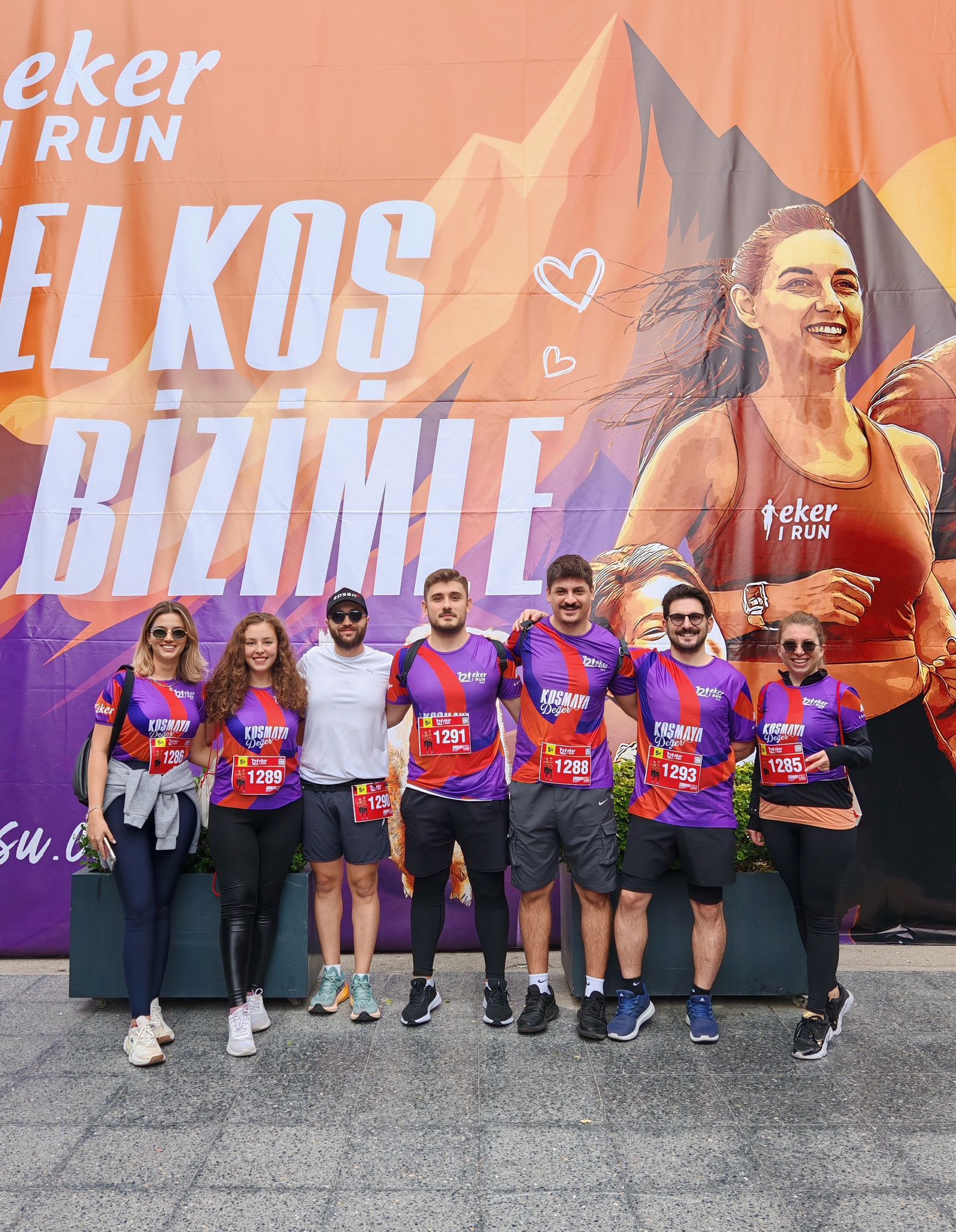 Epsan gönüllü koşu takımıyla 12. Eker I Run’da koştu