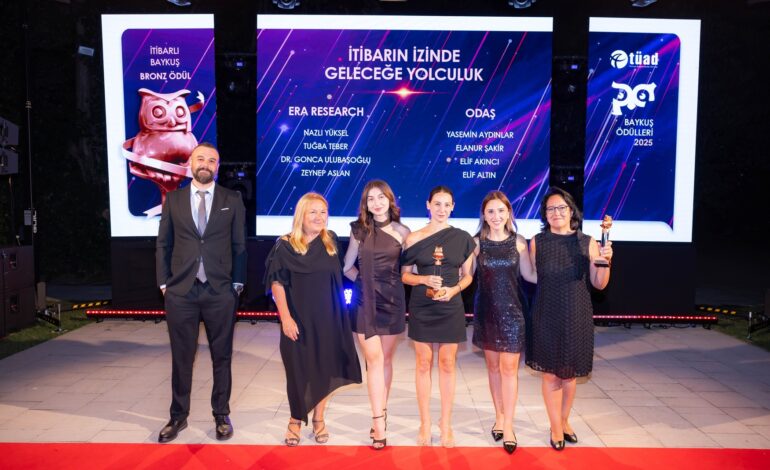 ODAŞ “İtibarın İzinde Geleceğe Yolculuk” projesini ödül ile taçlandırdı
